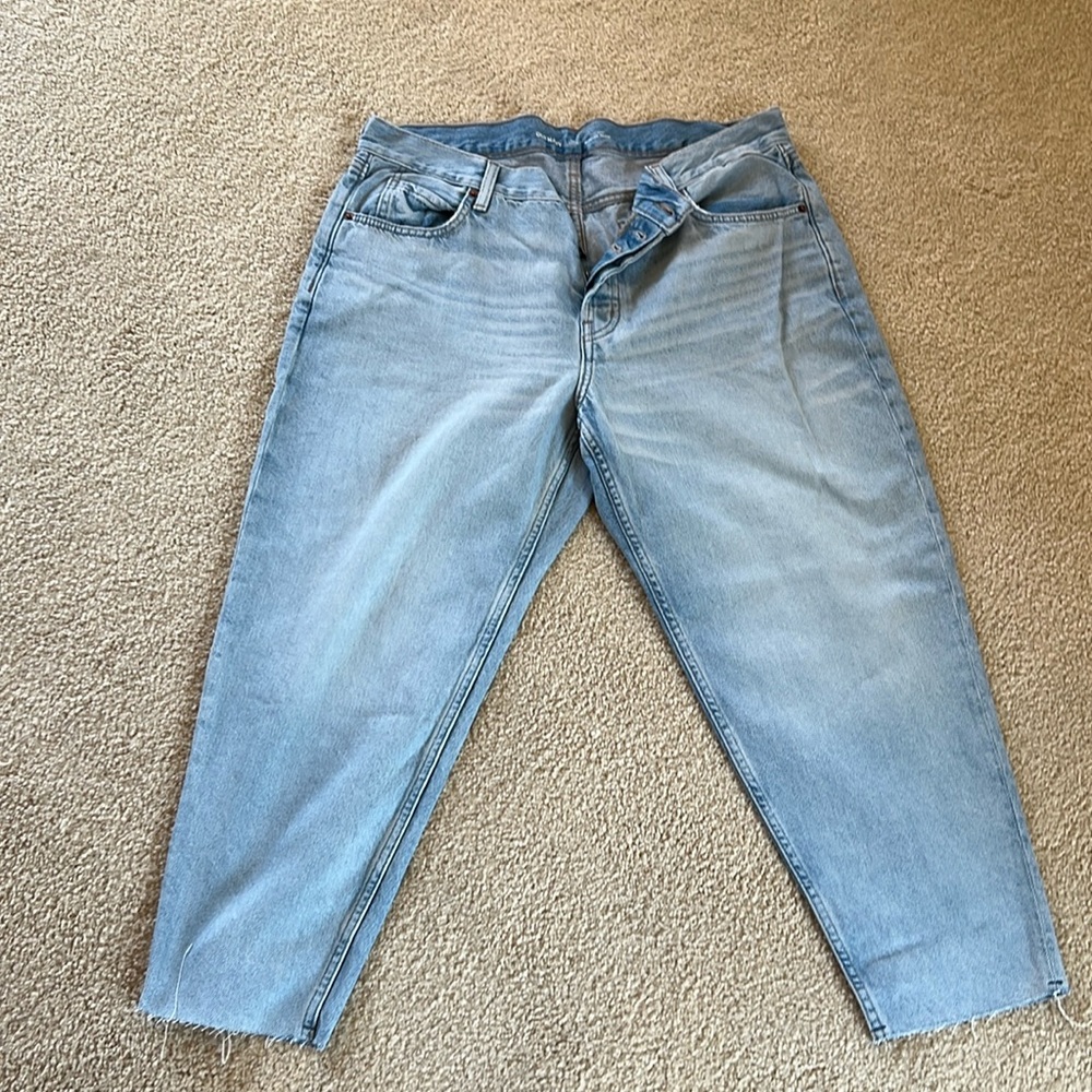 High rise Slouchy Taper like New